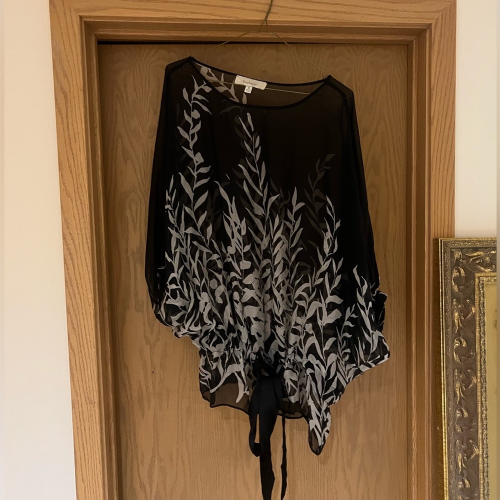 Burlapp Black Blouse